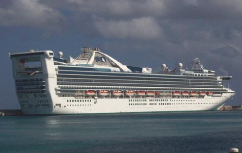Our ship, the Golden Princess