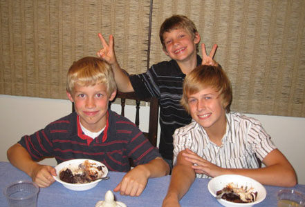 Jack, Nate and Will