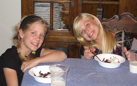 Hannah and Maddie