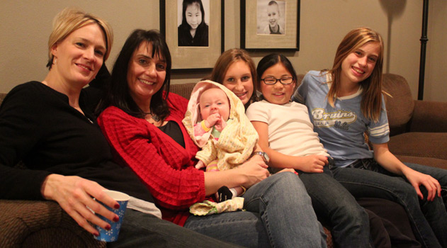 Tina, Leah, Ally, Kyla, Madison and Lindsey