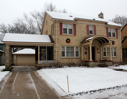 Finally...in the snow at Christmas!